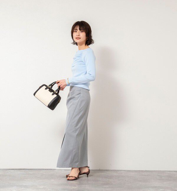 NOLLEY'S sophi「《手洗い可能》イレギュラーネックオフショルプルオーバー」|ニット・セーター|