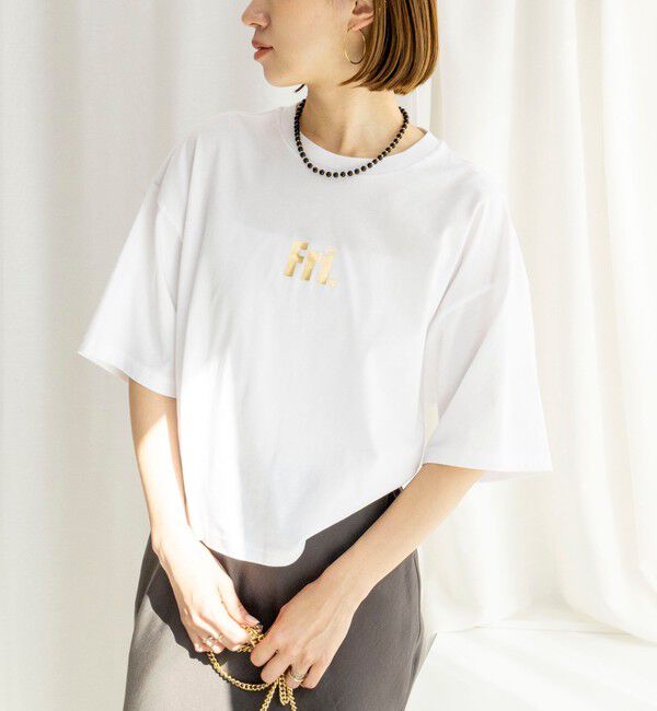 NOLLEY'S「ウォッシャブルweekendTシャツ」|Tシャツ・カットソー|ホワイト系2