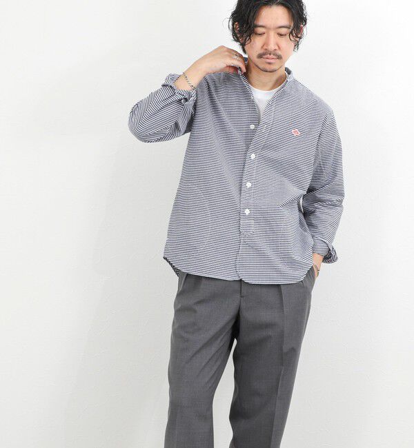 NOLLEY'S goodman「【DANTON/ダントン】DT-B0280OXP BAND COLLAR SHIRT LS 26SS」|シャツ・ブラウス|