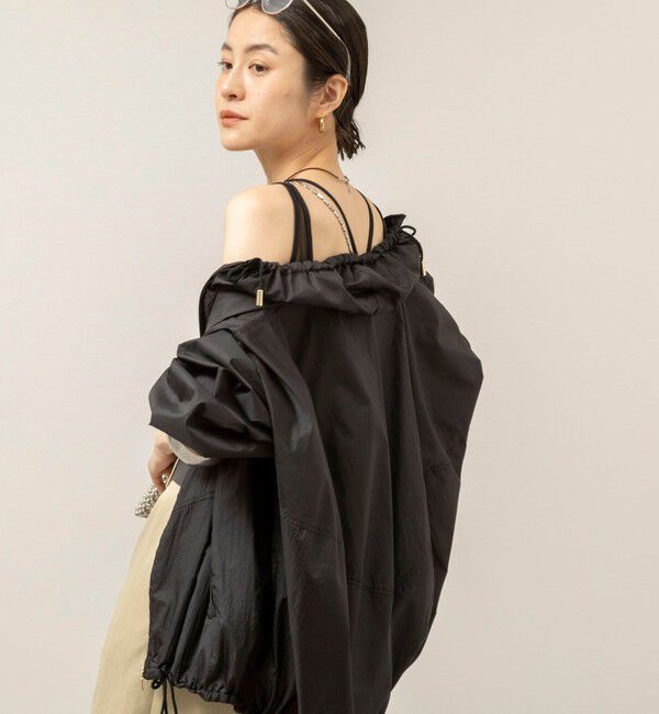 MAQWEL「【MAQWEL/マクウェル】ウォッシャブルバッククロスシアーブラトップ」|チューブトップ|