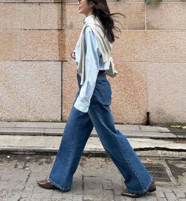 fredy emue「FR刺繍オックスコンパクトシャツ」|シャツ・ブラウス|