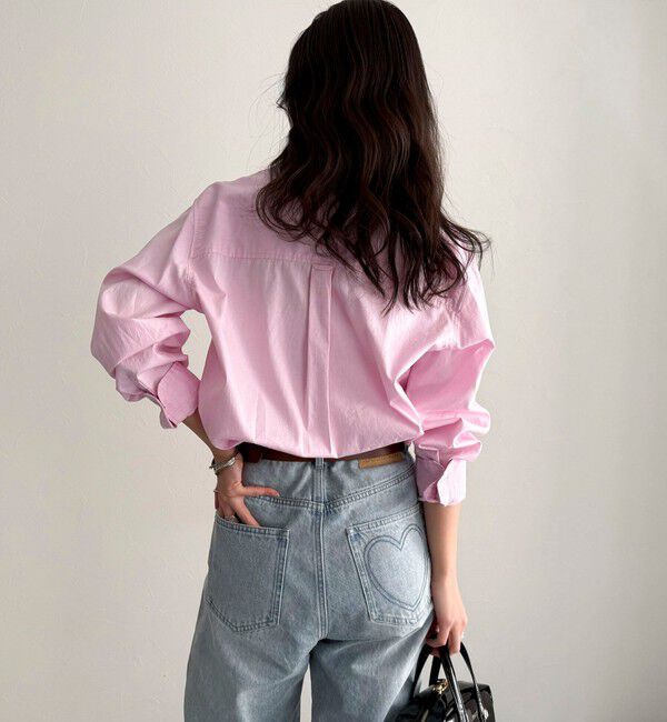 fredy emue「FR刺繍オックスコンパクトシャツ」|シャツ・ブラウス|