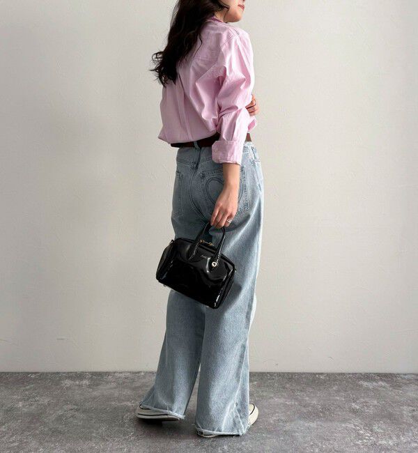 fredy emue「FR刺繍オックスコンパクトシャツ」|シャツ・ブラウス|