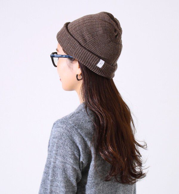 GLOSTER「【UNISEX】halo commodity 別注 ハーフディライトワッチ」|ニット帽|