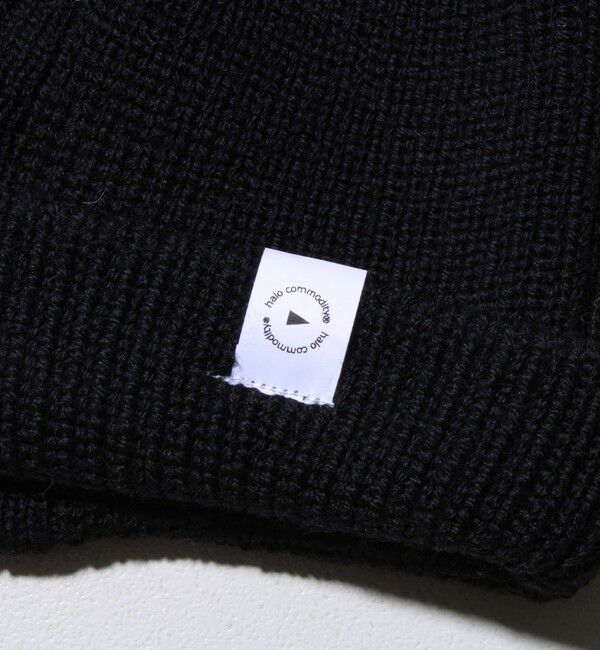 GLOSTER「【UNISEX】halo commodity 別注 ハーフディライトワッチ」|ニット帽|