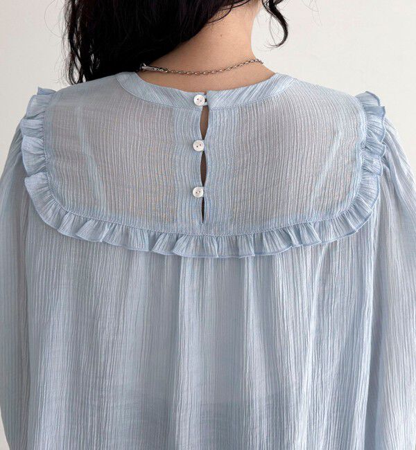 fredy emue「ピンタックギャザーブラウス」|シャツ・ブラウス|