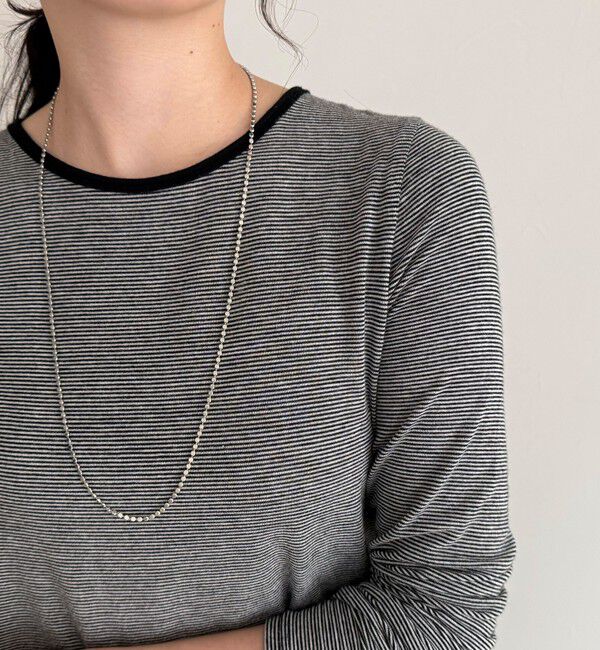 fredy emue「ウールブレンドシアーロンTシャツ」|Tシャツ・カットソー|