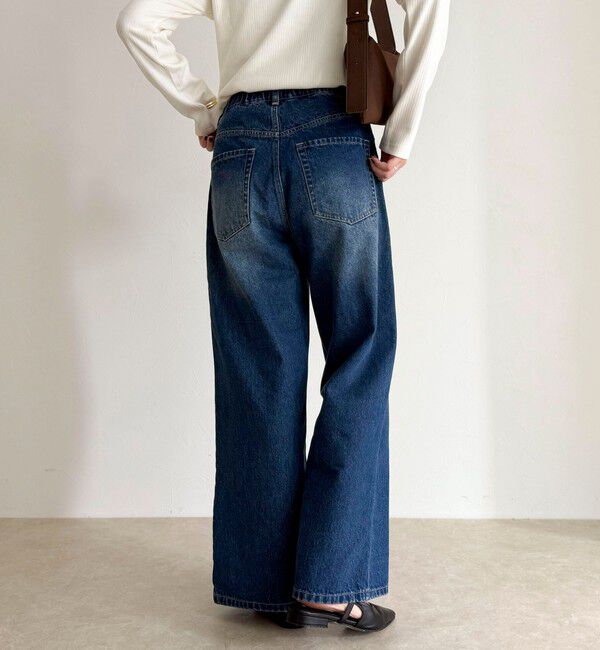 fredy emue「ドロストデニムパンツ」|デニム|