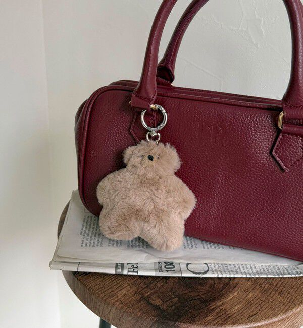 fredy emue「【Jolie Joli/ジョリジョリ】手乗りぬいチャーム」|チャーム・キーホルダー|ブラウン