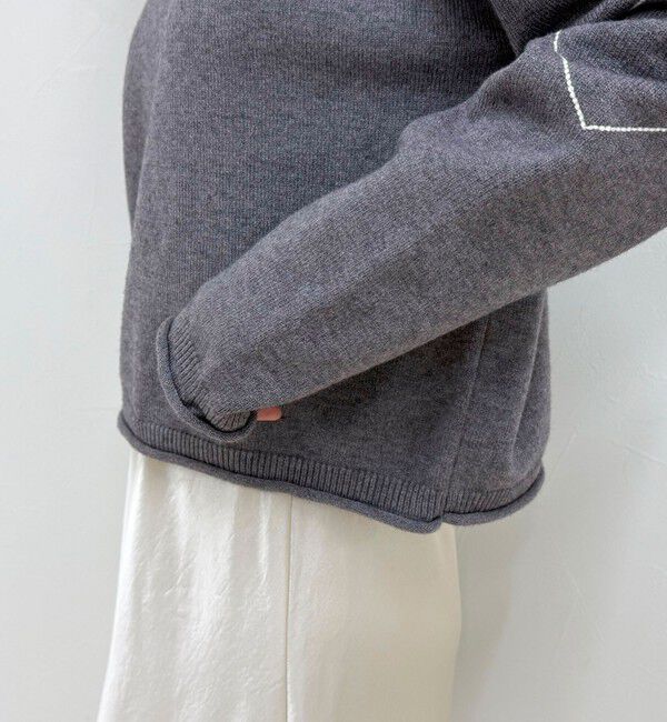 fredy emue「ハートステッチニットプルオーバー」|ニット・セーター|