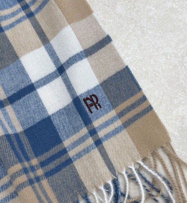 fredy emue「ソフトチェックストール」|ストール|