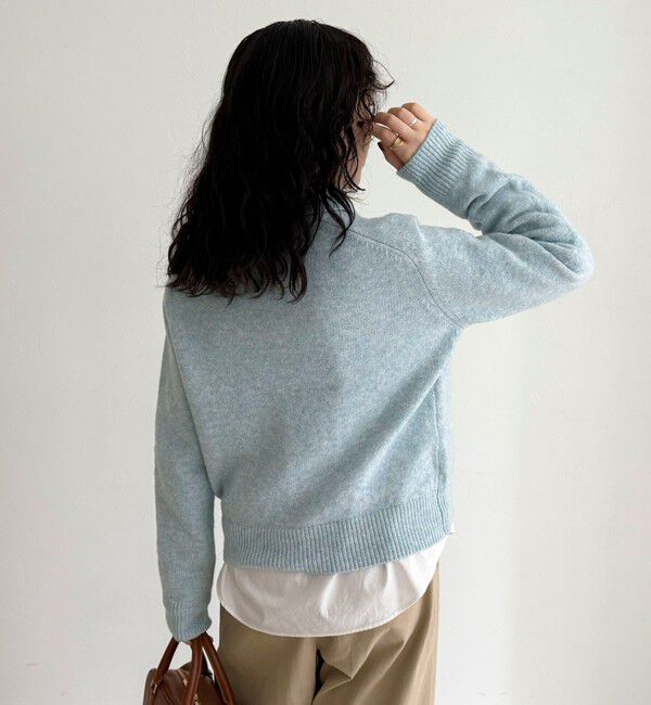 fredy emue「ポロ衿ニットプルオーバー」|ニット・セーター|