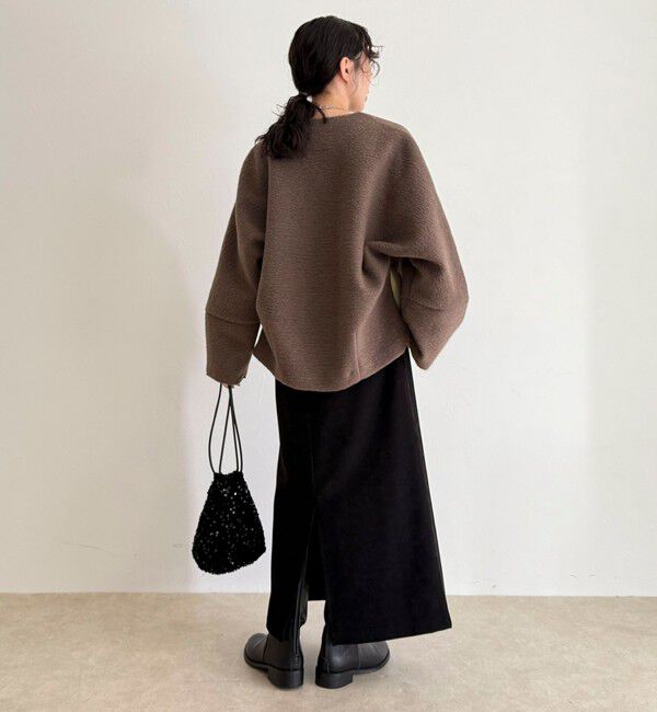 fredy emue「イタリアンエアリーノーカラーブルゾン」|ブルゾン・スタジャン|