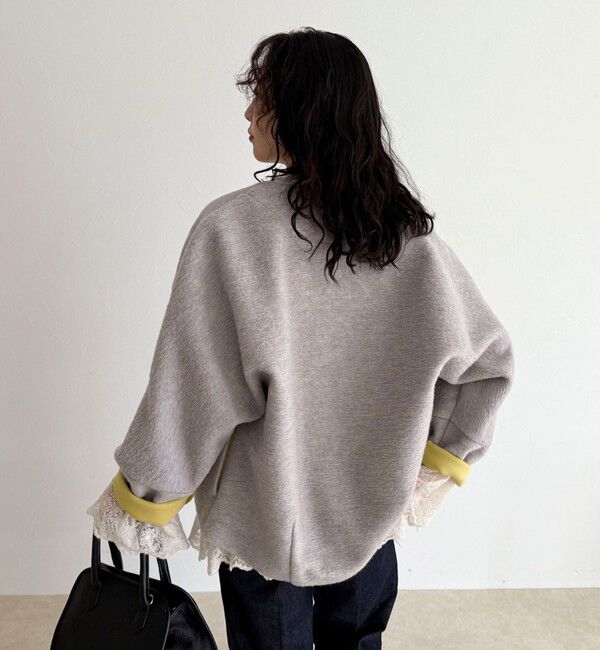 fredy emue「イタリアンエアリーノーカラーブルゾン」|ブルゾン・スタジャン|