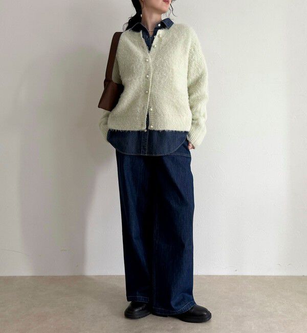 fredy emue「ふわふわ起毛ニットカーディガン」|カーディガン|