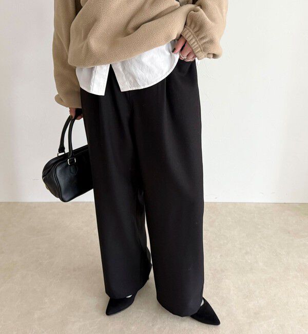 fredy emue「ウールライク5ポケイージーパンツ」|チノ|