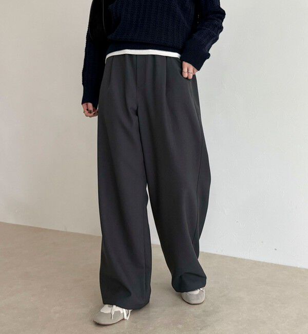 fredy emue「ウールライク5ポケイージーパンツ」|チノ|