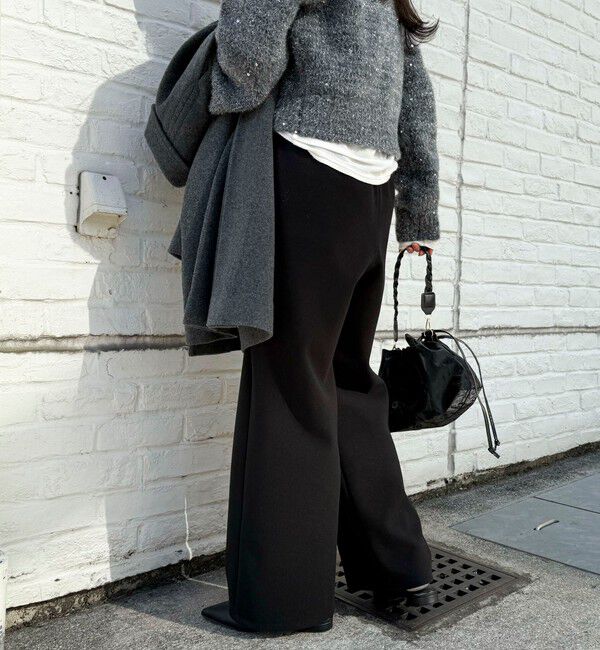 fredy emue「NEEDLE stretch イージーパンツ」|チノ|