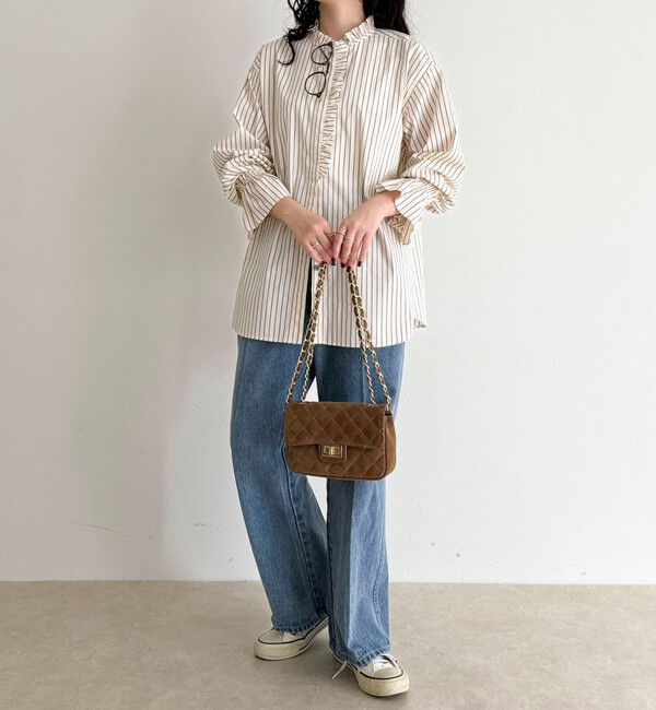 fredy emue「フリルデザインシャツ」|シャツ・ブラウス|