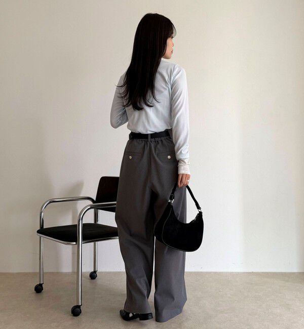 fredy emue「シアーリブレイヤードロンTシャツ」|Tシャツ・カットソー|