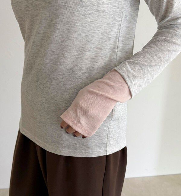 fredy emue「シアーリブレイヤードロンTシャツ」|Tシャツ・カットソー|