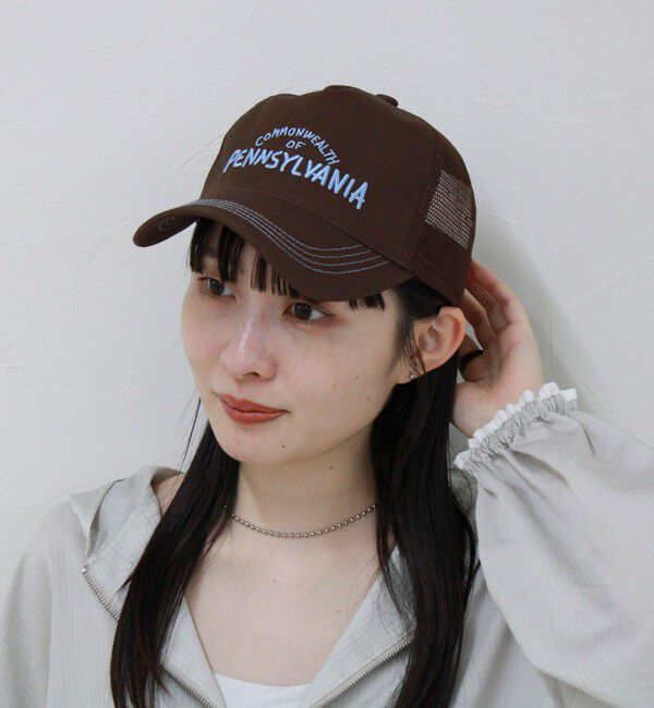 fredy emue「【CASSELINI/キャセリーニ】刺しゅうメッシュキャップ」|キャップ・キャスケット|