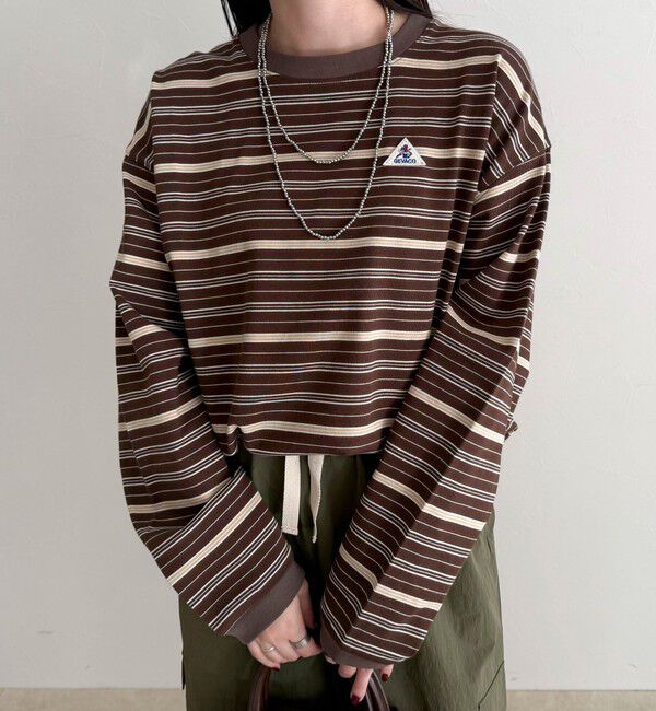 fredy emue「【GEVACO/ゲバコ】ボーダー天竺ベーシックロングスリーブTシャツ」|Tシャツ・カットソー|