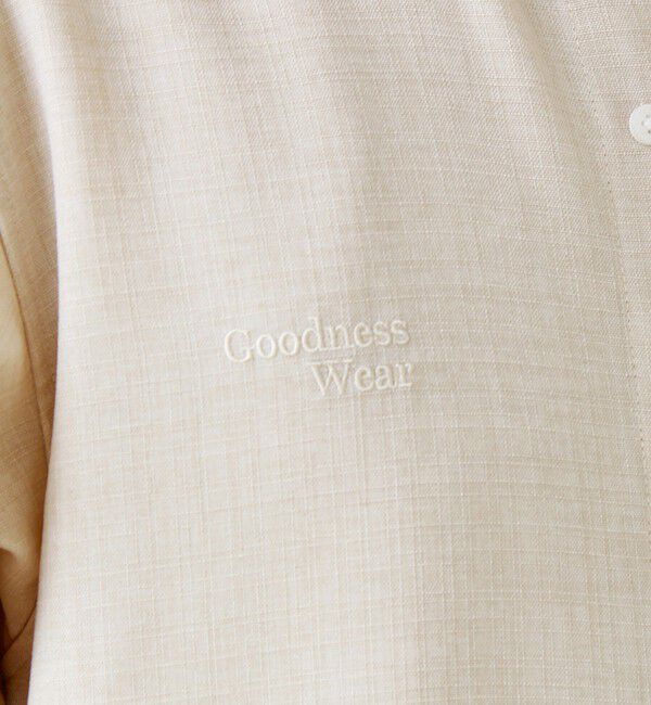 GLOSTER「【セットアップ対応】リネンライクバンドカラーシャツ」|シャツ・ブラウス|