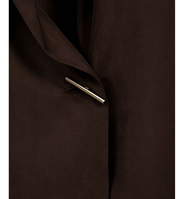 SALON adam et rope'「キュプラツイルジレブラウス［セットアップ対応］」|ベスト・ジレ|