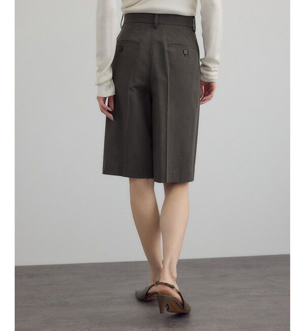 SALON adam et rope'「【WEB限定】エフォートレスハーフパンツ」|チノ|