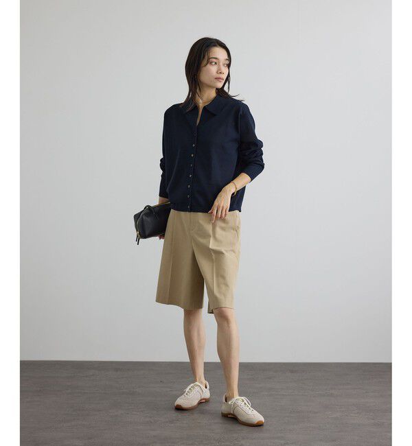 SALON adam et rope'「【WEB限定】エフォートレスハーフパンツ」|チノ|