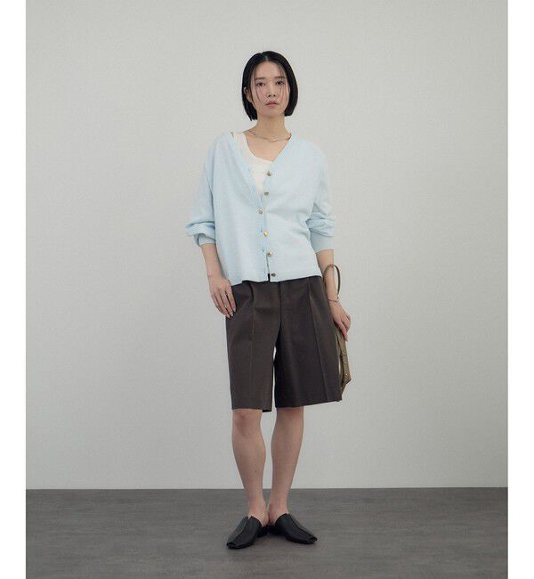 SALON adam et rope'「【WEB限定】エフォートレスハーフパンツ」|チノ|