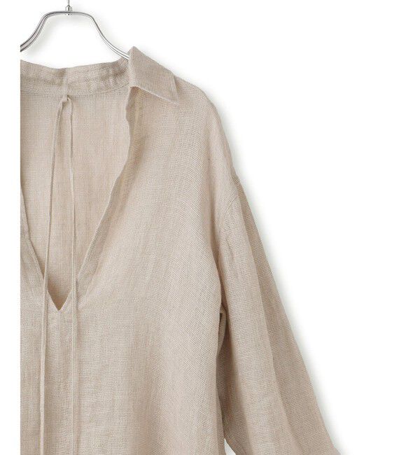 SALON adam et rope'「リネンカラミスキッパーシャツ / イージーケア」|シャツ・ブラウス|