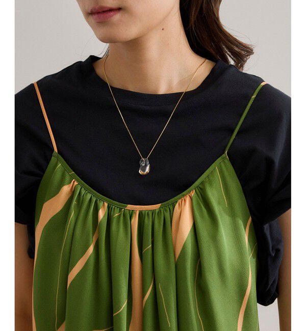 ROPE「【洗える】エクスペンド リーフキャミワンピース【DEVEAUX（デヴォー）】」|ワンピース|