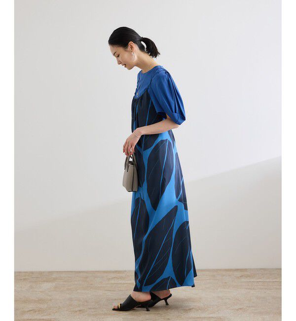 ROPE「【洗える】エクスペンド リーフキャミワンピース【DEVEAUX（デヴォー）】」|ワンピース|