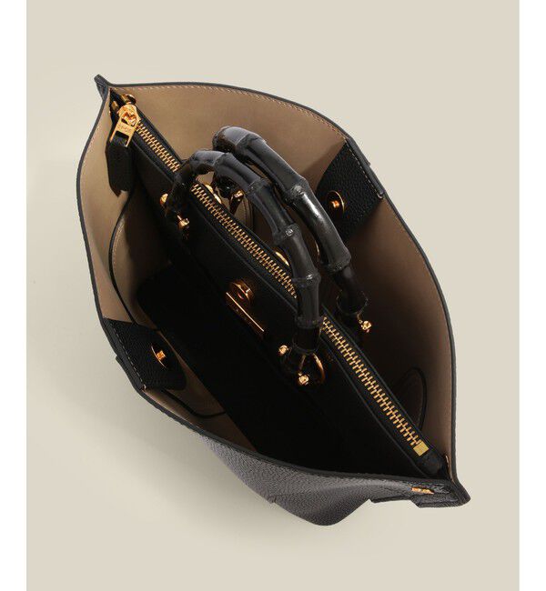 ROPE「【E'POR】BAMBOO BAG Medium【超軽量】」|ハンドバッグ|