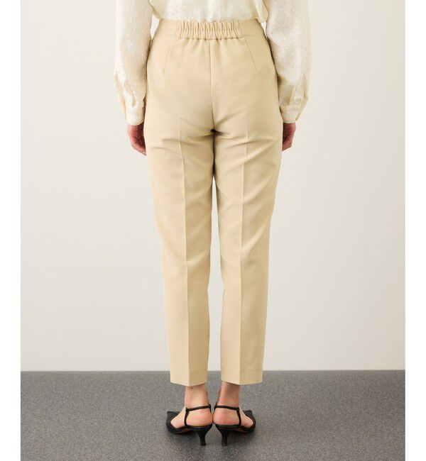 ROPE「ダブルクロスストレッチペンシルパンツ/接触冷感・イージーケア・セットアップ対応」|チノ|