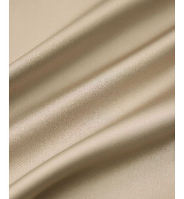 ROPE「ドレープサテンイージーパンツ/セットアップ対応・イージーケア」|チノ|