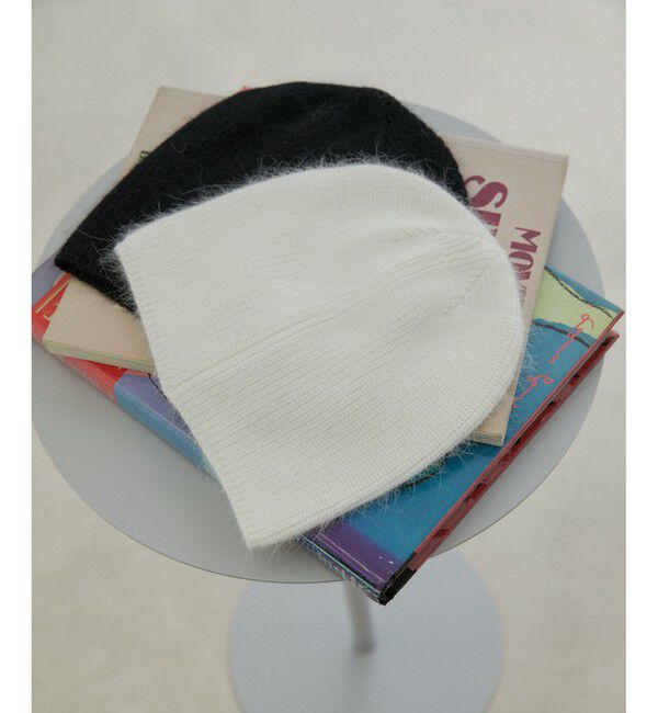 VIS「アンゴラ混ニットビーニー」|ニット帽|