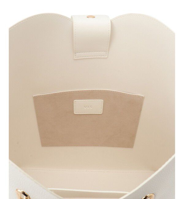 VIS「【A4収納】ハートカットバッグ(ラージサイズ)/追加」|ショルダー・メッセンジャー|