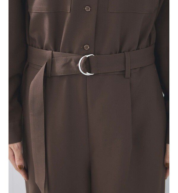 VIS「ポケットディテールジャンプスーツ」|オールインワン|