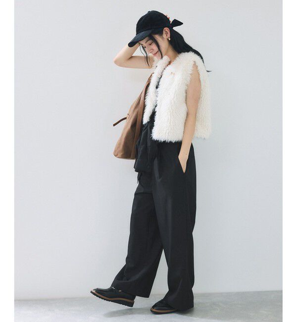 VIS「ポケットディテールジャンプスーツ」|オールインワン|