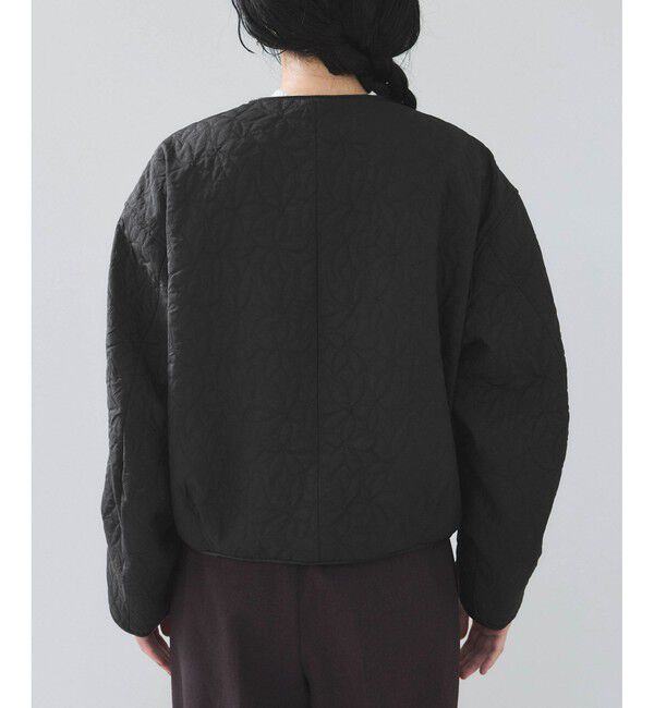 VIS「合皮パイピングキルトアソートブルゾン」|ブルゾン・スタジャン|