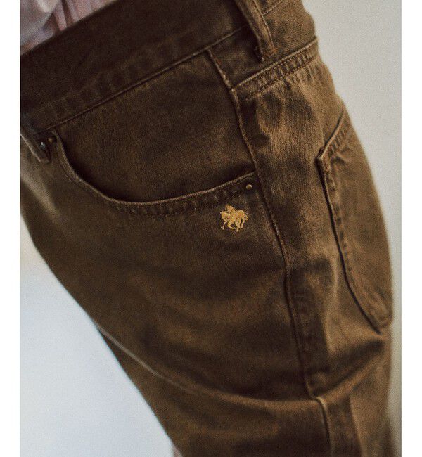 VIS「【POLO BCS】VIS別注クロスベルトストレートワイドデニム」|デニム|