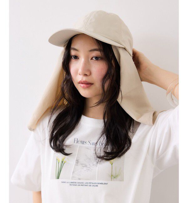 VIS「マイナス18℃ネックカバーつきUVキャップ/UVカット・遮熱」|キャップ・キャスケット|