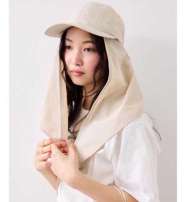 VIS「マイナス18℃ネックカバーつきUVキャップ/UVカット・遮熱」|キャップ・キャスケット|