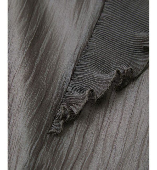 VIS「プリーツフリルシアーボウタイブラウス/2WAY・イージーケア」|シャツ・ブラウス|