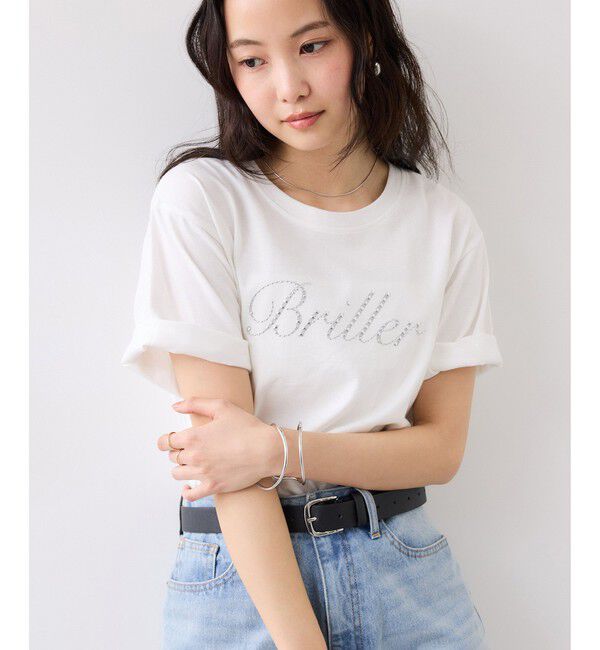 VIS「キラリアソートフォト＆ロゴTシャツ」|Tシャツ・カットソー|