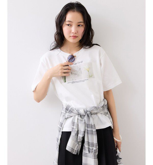 VIS「キラリアソートフォト＆ロゴTシャツ」|Tシャツ・カットソー|