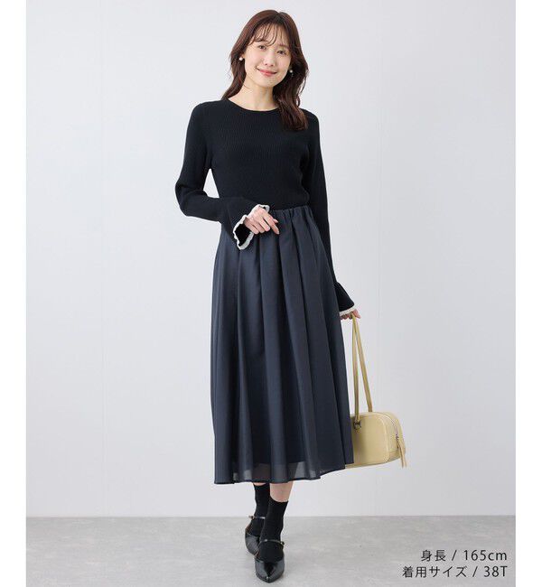 Rope&rsquo;Picnic「着丈が選べるギャザースカート」|スカート|